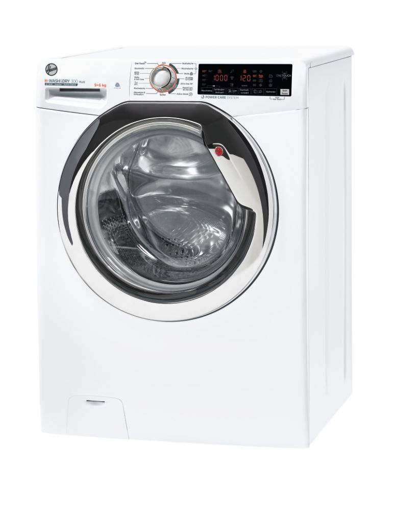 Hoover H-WASH 300 PLUS H3DSQ496TAMCE-84 washer dryer Freestanding Front-load White – image 2