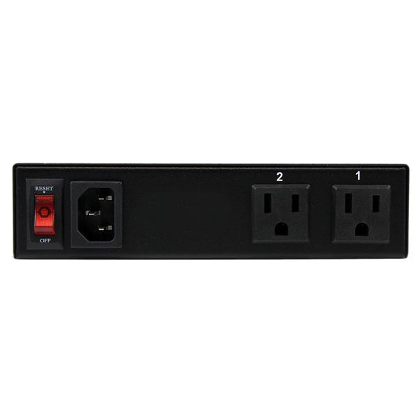 StarTech.com 2 Port Switched IP PDU - Single-Phase Remotely Managed IP Power Switch w/ RS232 Console and Sensor Ports – image 3