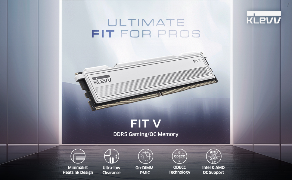 Klevv 32GB (2X16GB) 5600MHz CL30 DDR5 GAMING RAM MODULE 30-36-36-88 – image 9