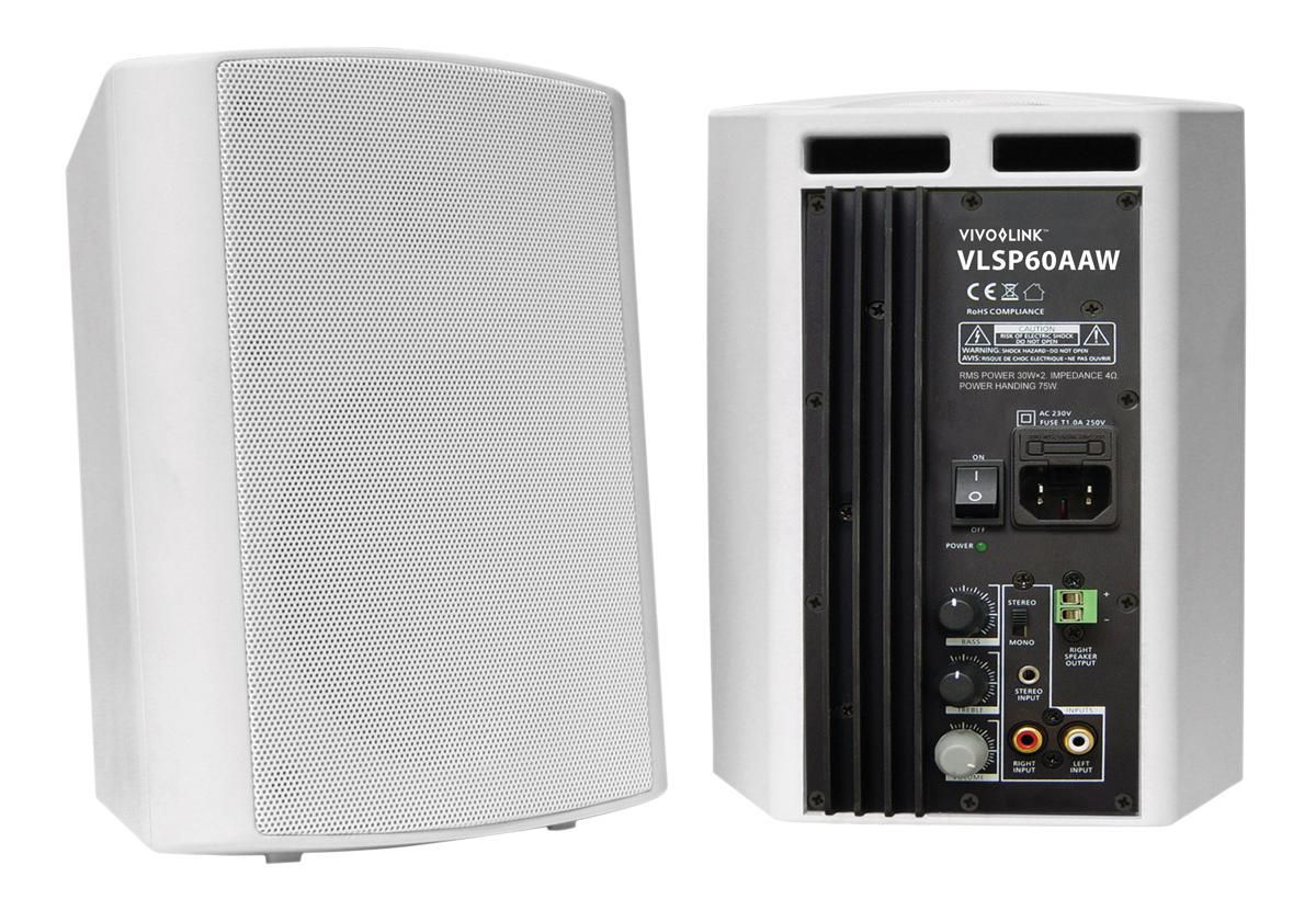 Vivolink VLSP60AAW loudspeaker White Wired