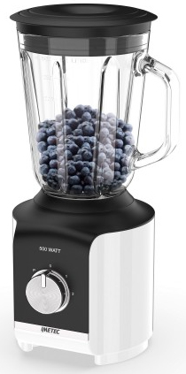 Imetec BL1000 1.5 L Tabletop blender 500 W Grey, White – image 4