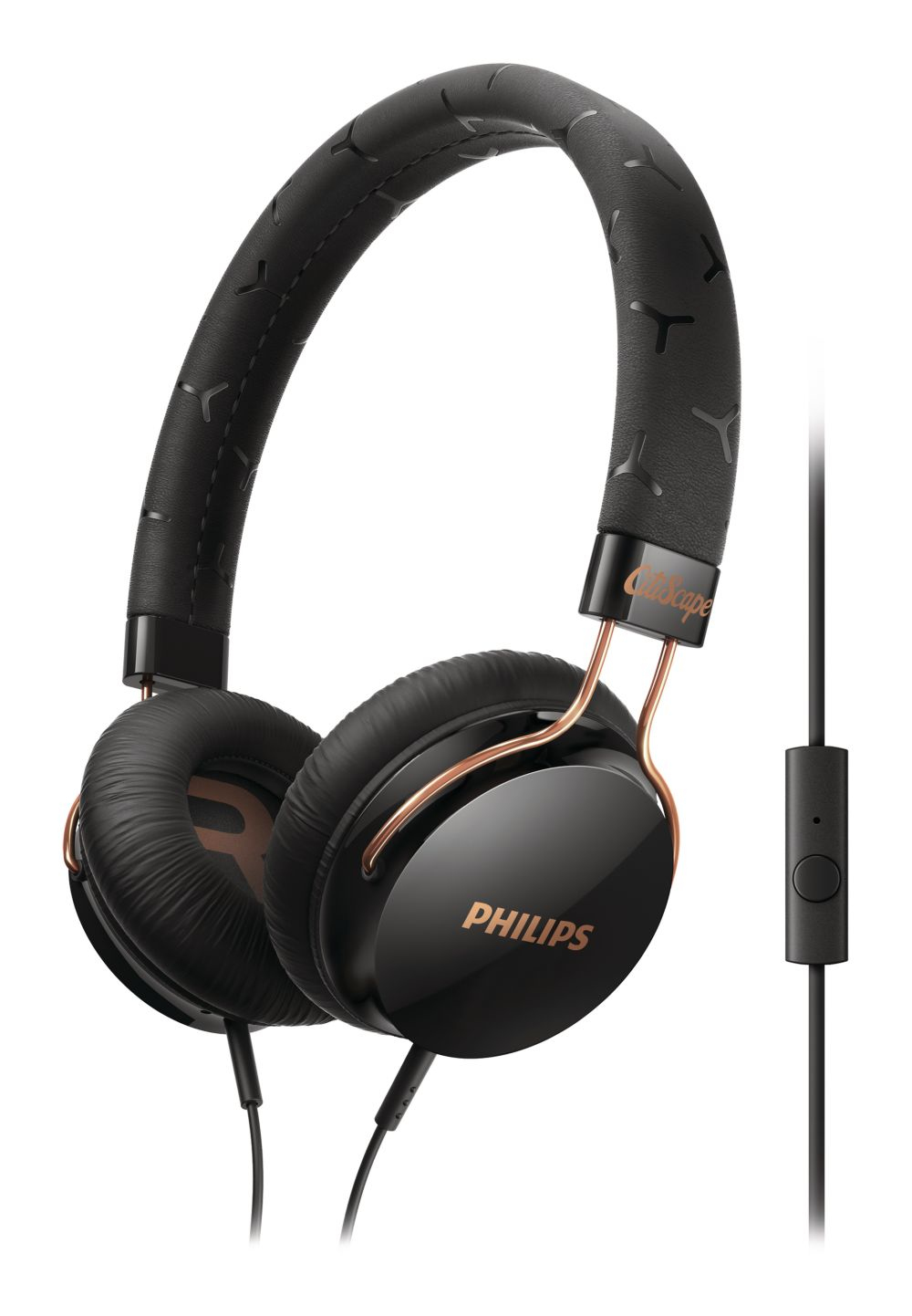 Philips CitiScape Fixie Headphones with mic SHL5305BK/00