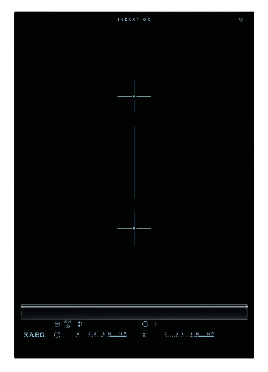 AEG HC452400EB Black Built-in Zone induction hob 2 zone(s)