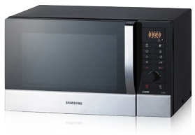Samsung CE107MST-3 microwave Black, Stainless steel Countertop – image 2