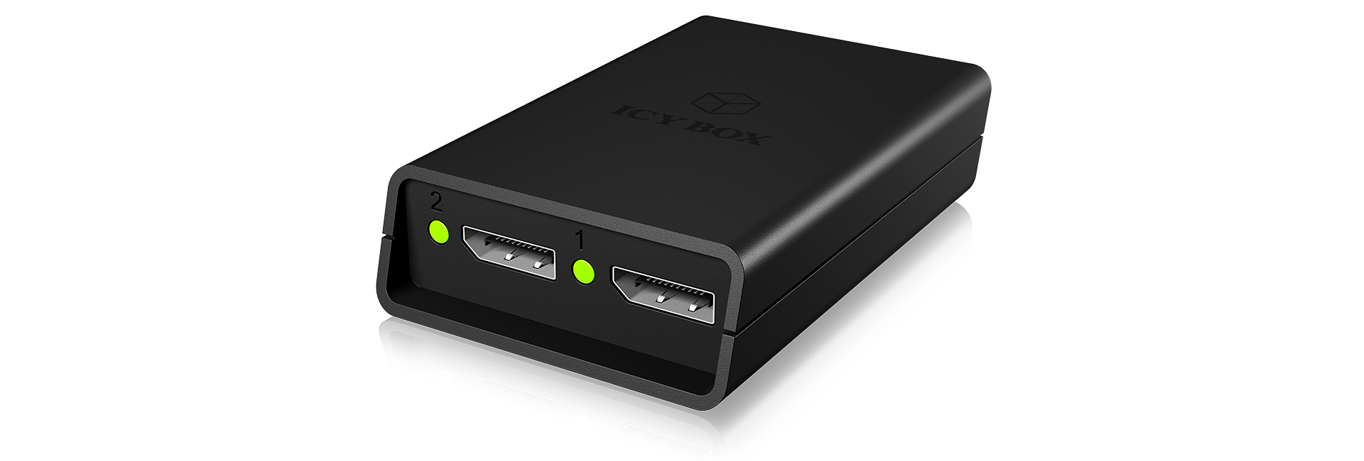 ICY BOX IB-SPL1023 DisplayPort 2x DisplayPort – image 3
