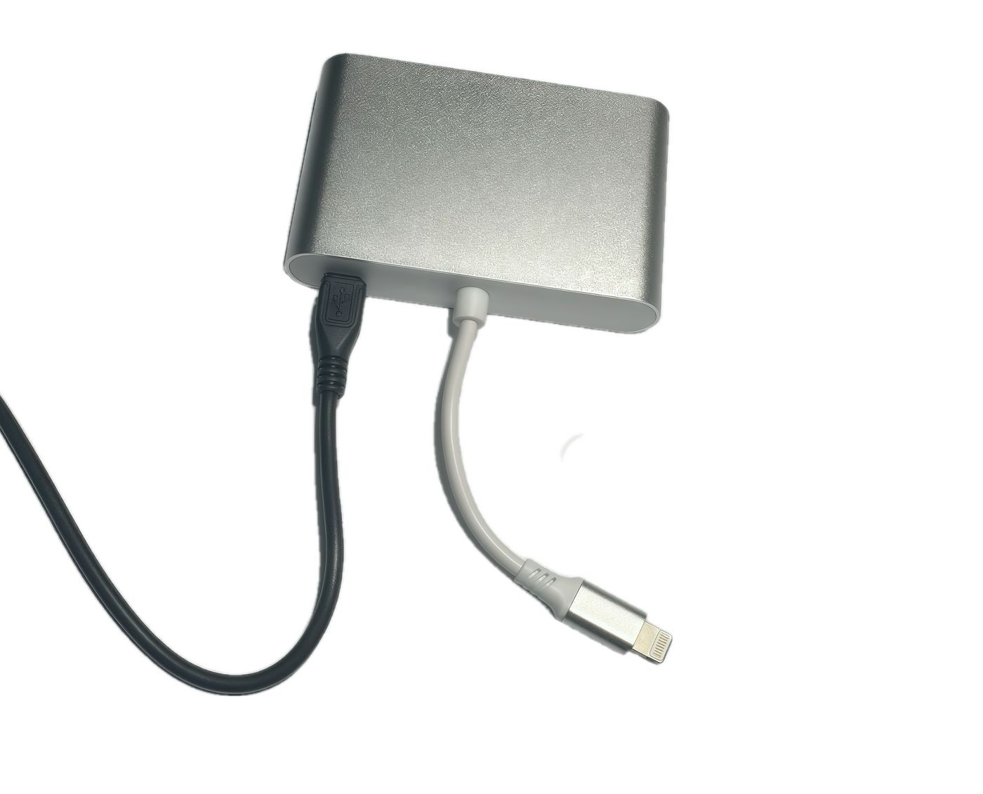 Microconnect LIGHT-HUB4 interface hub Lightning 480 Mbit/s Silver – image 2