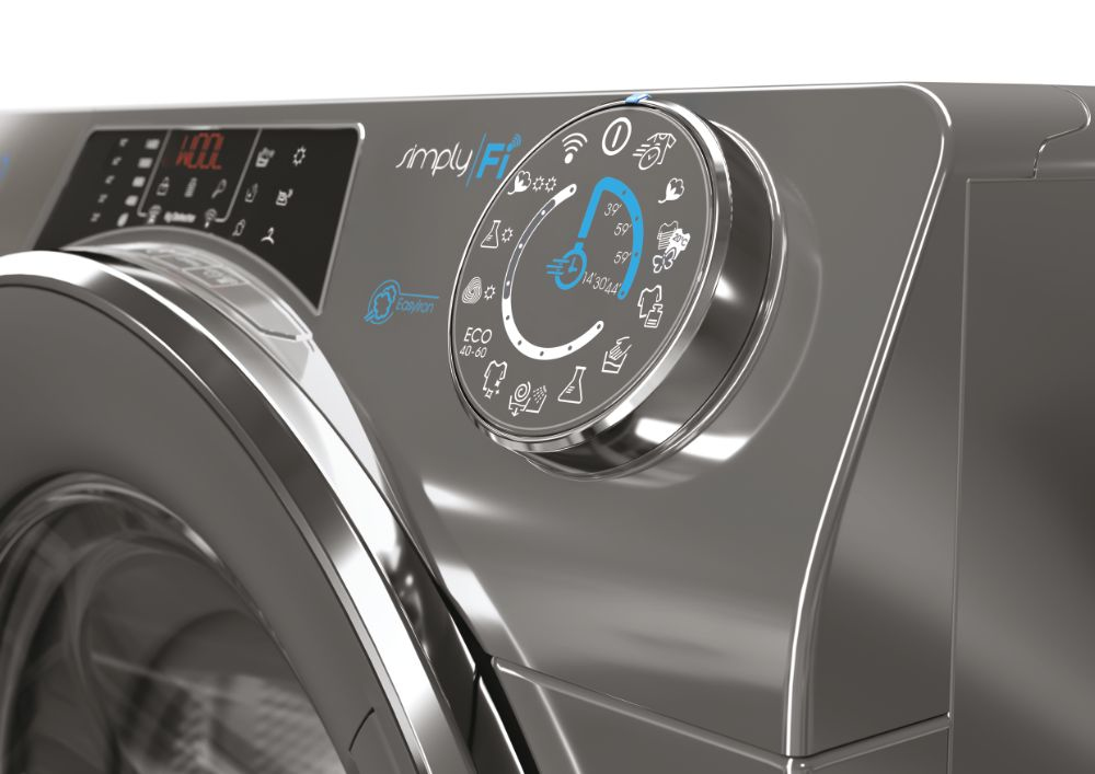 Candy RapidÓ ROW4964DWMCRE-S washer dryer Freestanding Front-load Anthracite – image 4