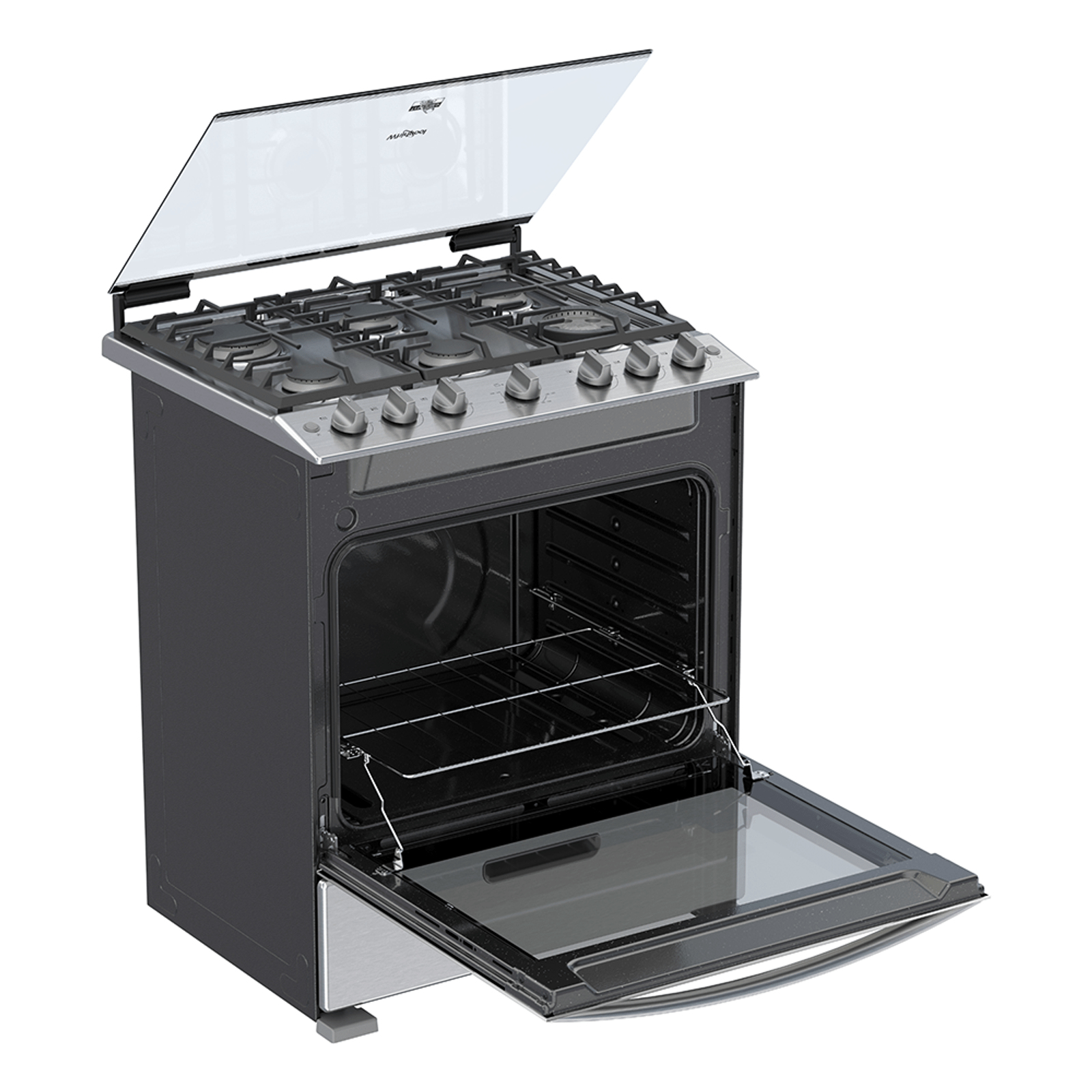 Whirlpool WFR5100S cooker Freestanding cooker Electric/Gas Gas Stainless steel – image 5