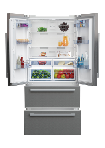 Beko GNE60522X side-by-side refrigerator Freestanding – image 3