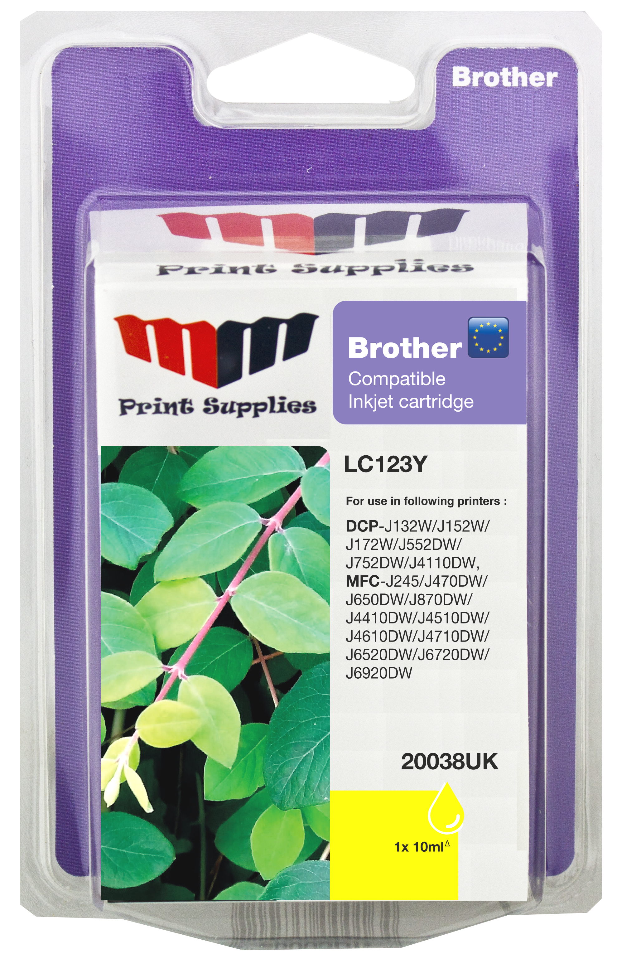 MM 20038UK ink cartridge 1 pc(s) Yellow