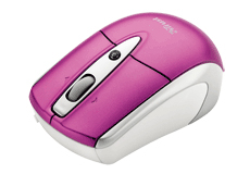 Trust Retractable Laser Mini Mouse for Mac - Pink – image 7