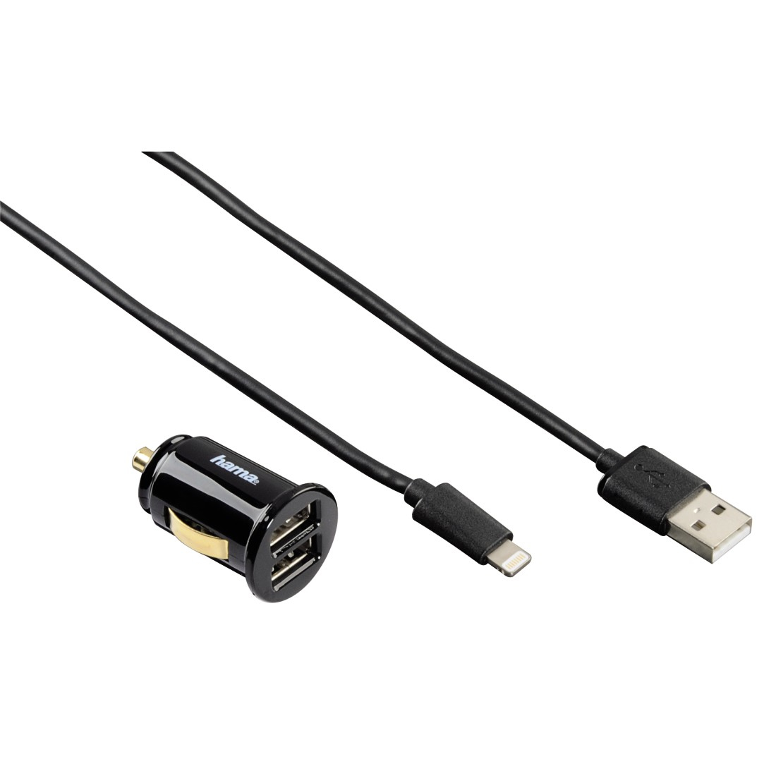 Hama 00128001 mobile device charger Universal Black Cigar lighter Auto