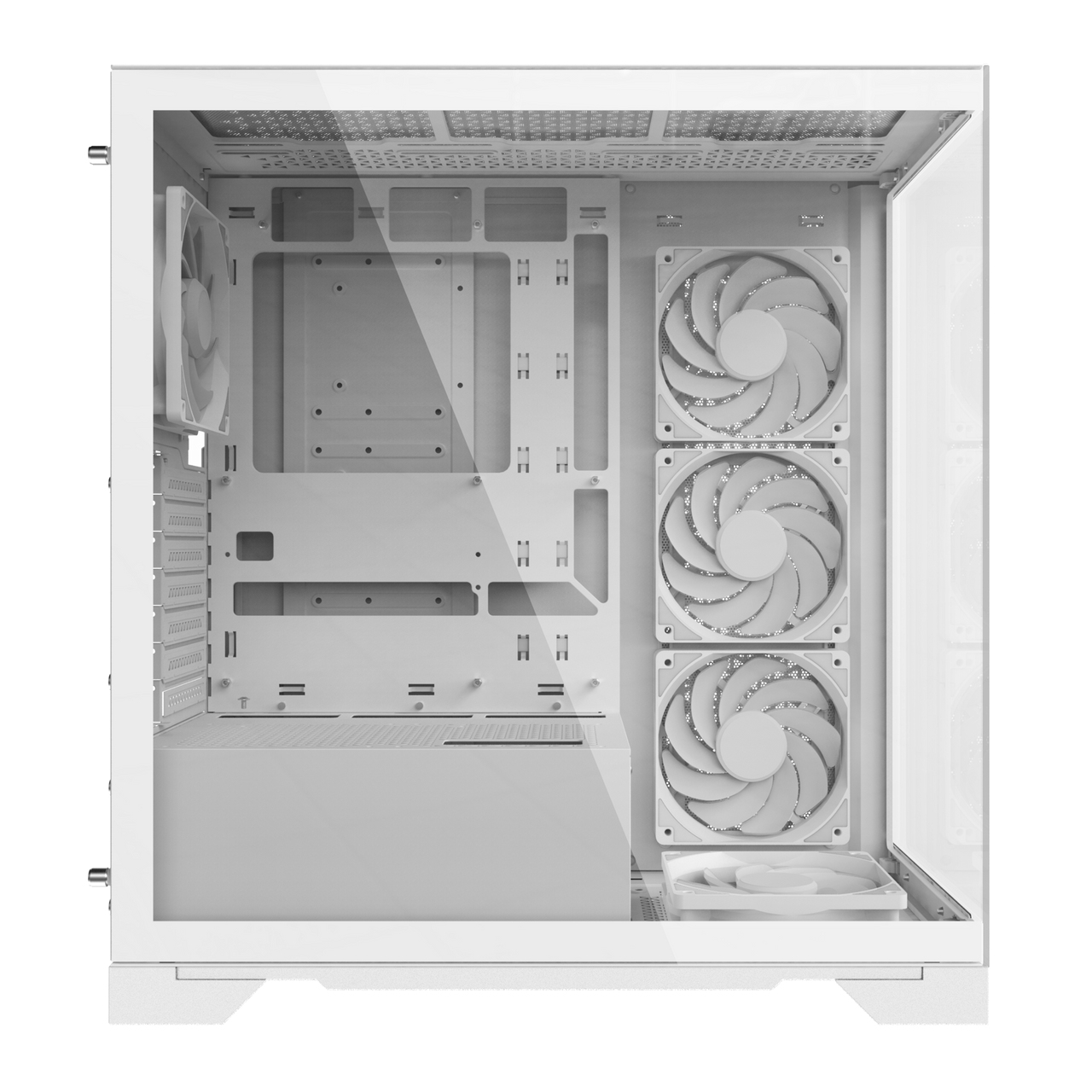 Gabinete Gamer ADATA XPG INVADER X - Media Torre - ATX/Micro ATX/Mini ITX - Panel Lateral - Blanco - INVADERXMT-WHCWW Gabinete Gamer ADATA XPG INVADER X - Media Torre - ATX/Micro ATX/Mini ITX - Panel Lateral - Blanco - INVADERXMT-WHCWW