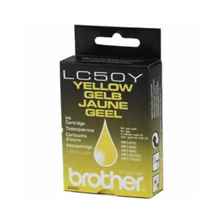 Brother LC50Y ink cartridge Original Yellow