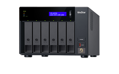 QNAP VS-6336 network video recorder Black