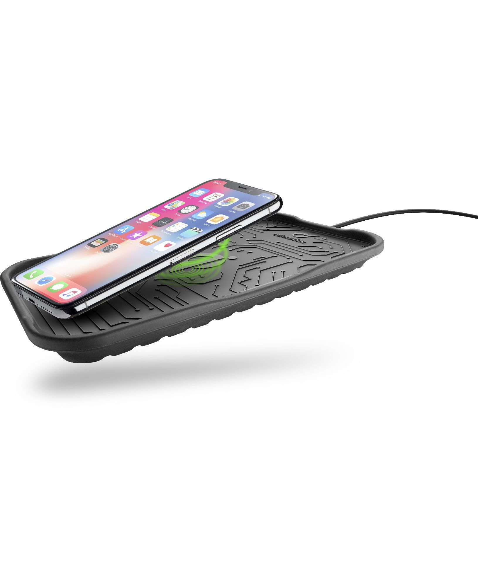 Cellularline Wireless Fast Charger Cradle - Samsung, Apple and other Wireless Smartphones