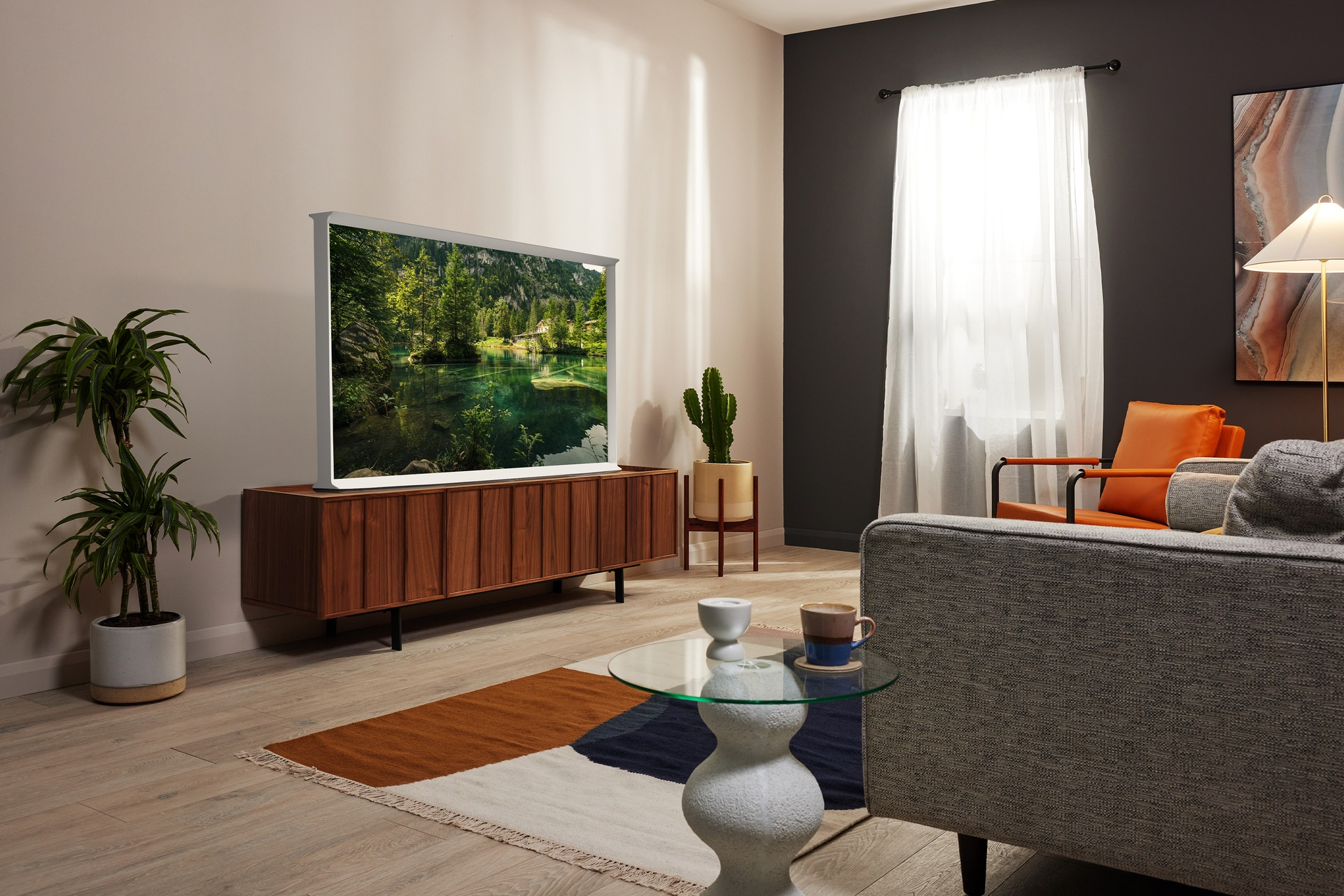 TV QLED SAMSUNG The Serif TQ55LS01D Blanc 2024 — photo 12