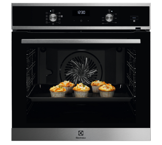 Electrolux COB520X oven Black, Stainless steel