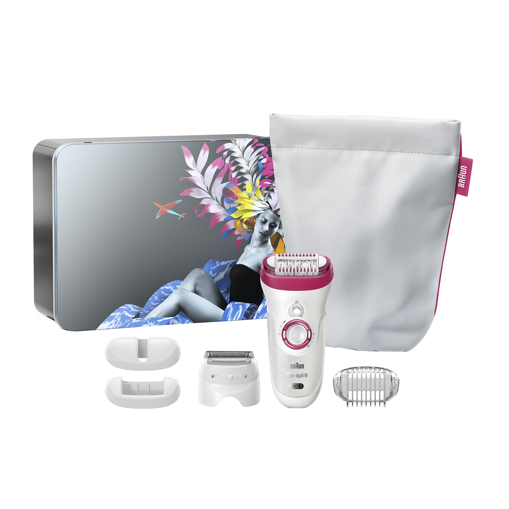 Braun Silk-épil Limited Edition 9 9-567 Wet & Dry + 6 extra's – image 1