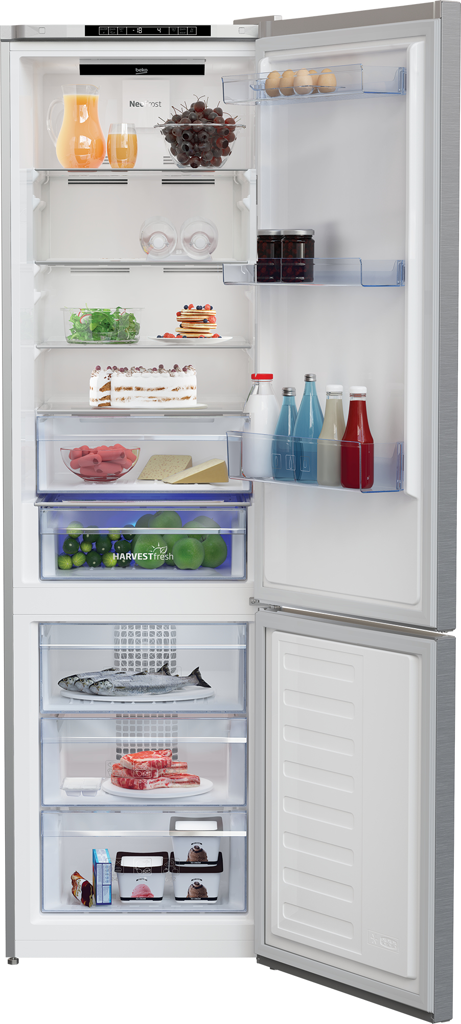 Beko KG406I40XBCHN fridge-freezer Freestanding – image 5