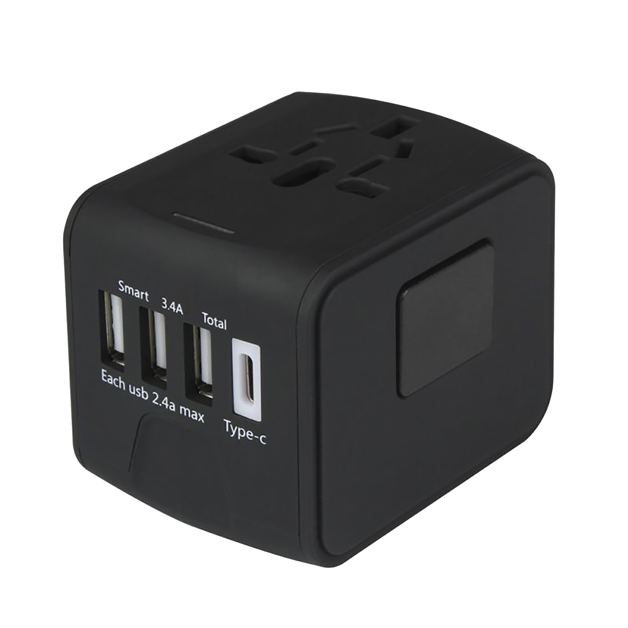 Resim Sogo ADT-SS-18125 Evrensel Seyahat Adaptörü, Siyah