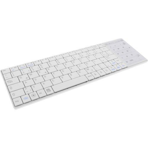 InLine 55374W keyboard Bluetooth White