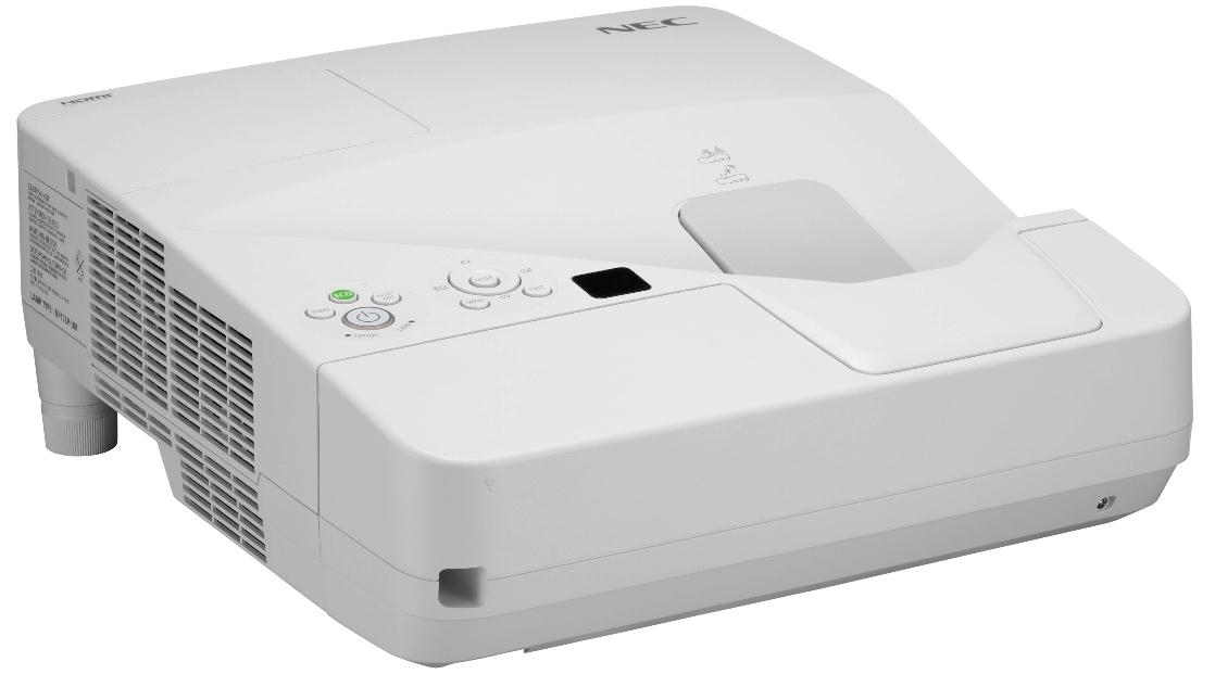 NEC UM330W Ultra short throw projector 3300 ANSI lumens LCD WXGA (1280x800) White – image 1
