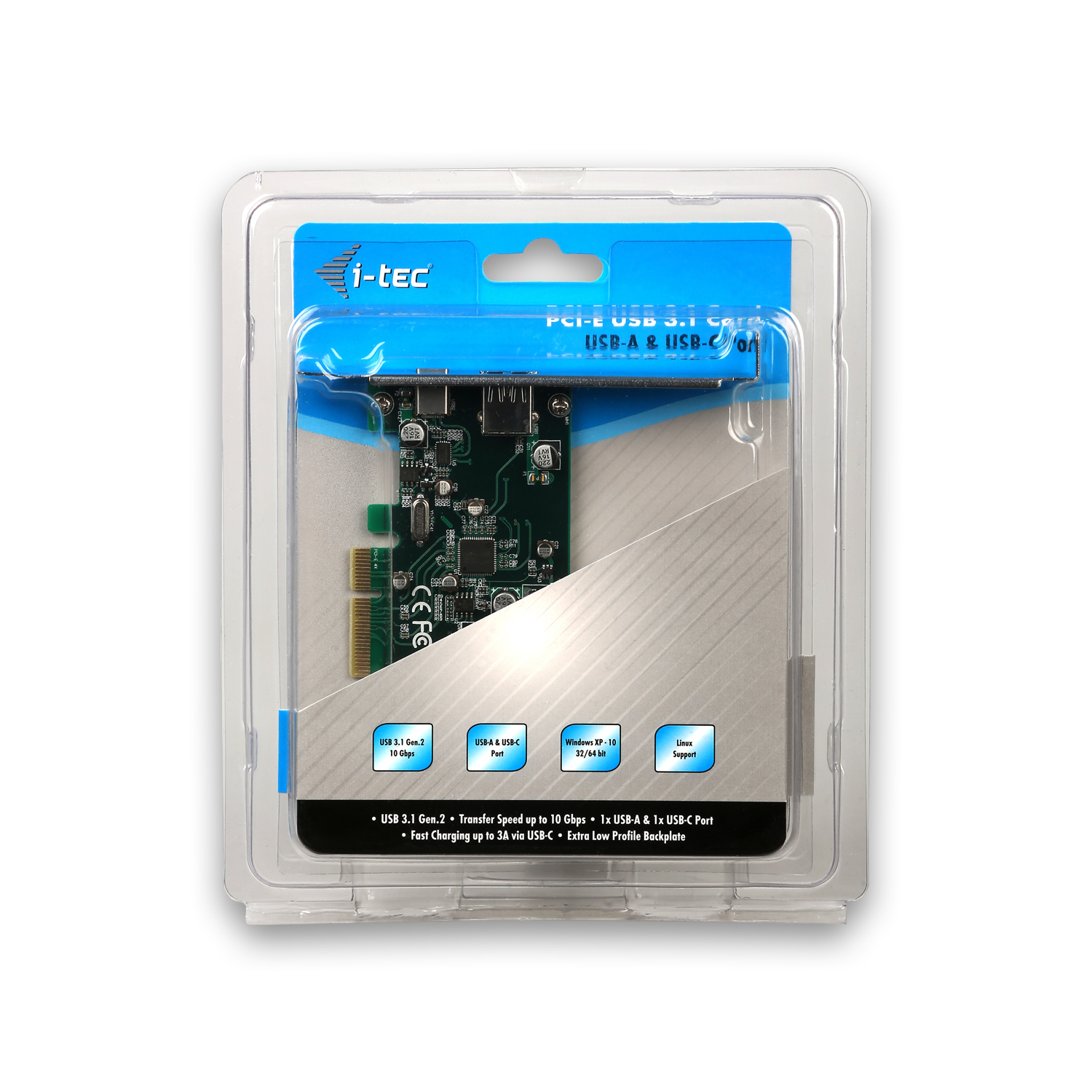 i-tec PCI-E USB 3.1 Gen.2 10 Gbps Card – image 6