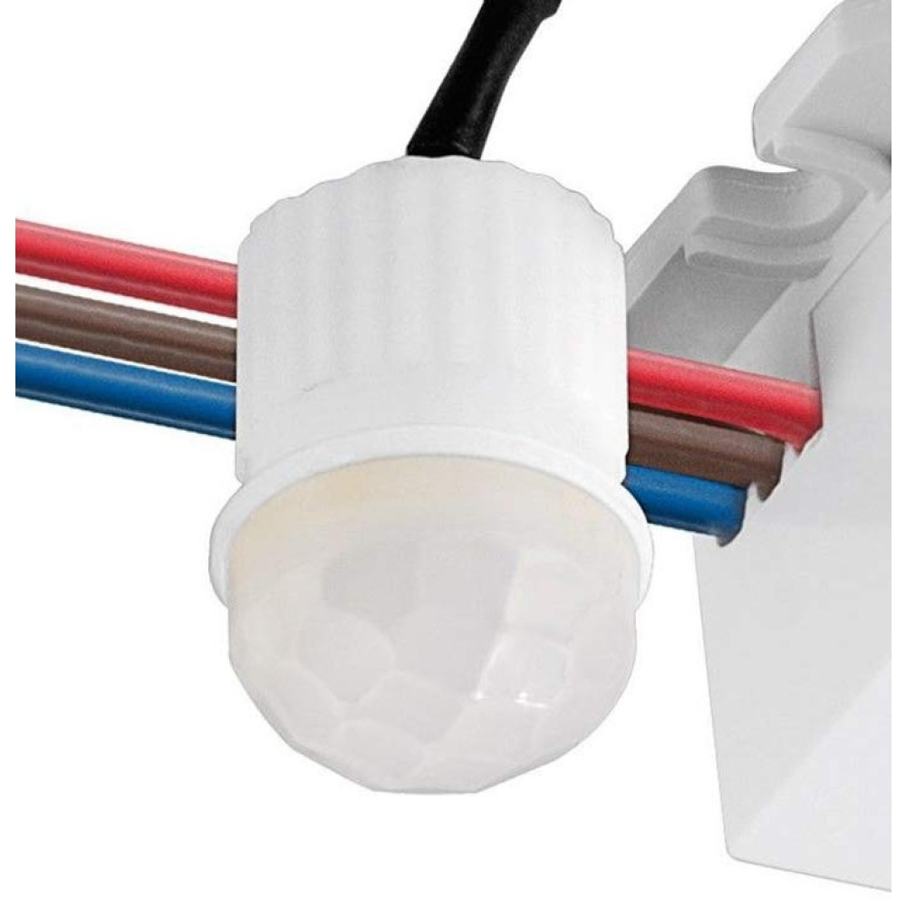 Techly I-LIGHT-SNR10TY motion detector Passive infrared (PIR) sensor Wired Ceiling/wall White – image 4