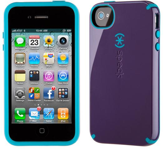 Cellularline SKCANDYSIPHONE4S5 mobile phone case Cover Blue, Violet
