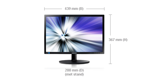 Samsung S19B220NW computer monitor – image 4