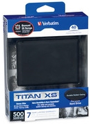 Verbatim Titan XS 500GB external hard drive 5400 RPM 2.5″ USB 2.0 Black image 2