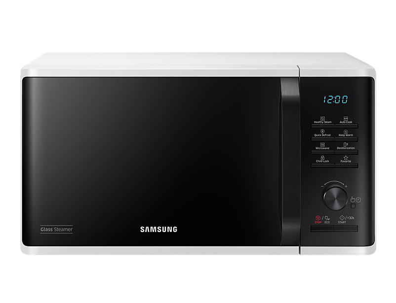 Samsung MW3500K Black, White Solo microwave Countertop – image 1