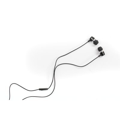 iggual PSI09025 headphones/headset Wired In-ear Black, Silver – image 2