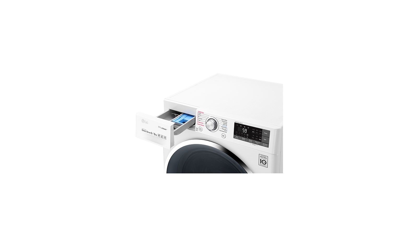 LG F4J8FHP2W washer dryer Freestanding Front-load White – image 7