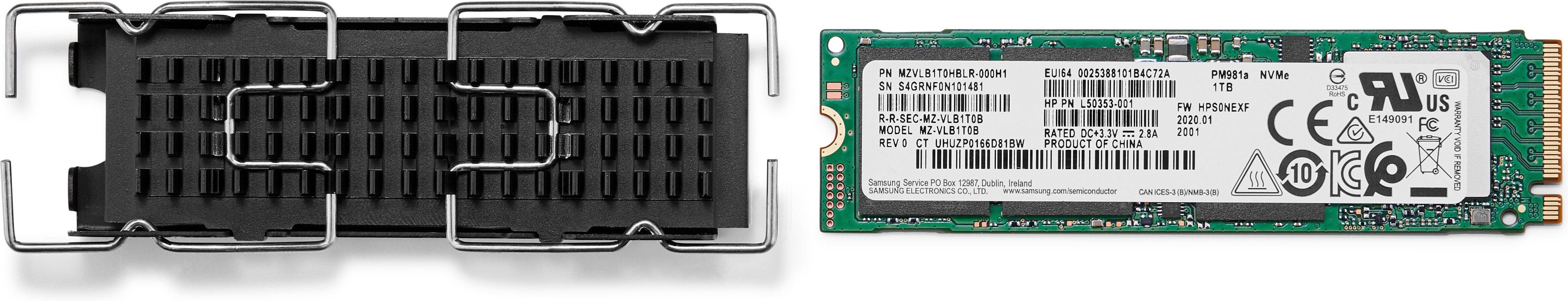 HP ZTurbo 1TB TLC Z2 G5 TWR/SFF SSDKit M.2 PCI Express 3.0 NVMe