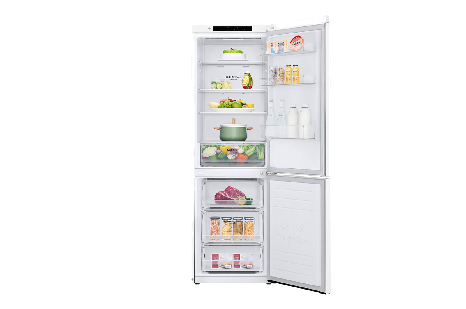 LG GBP61SWPFN fridge-freezer Freestanding – image 3