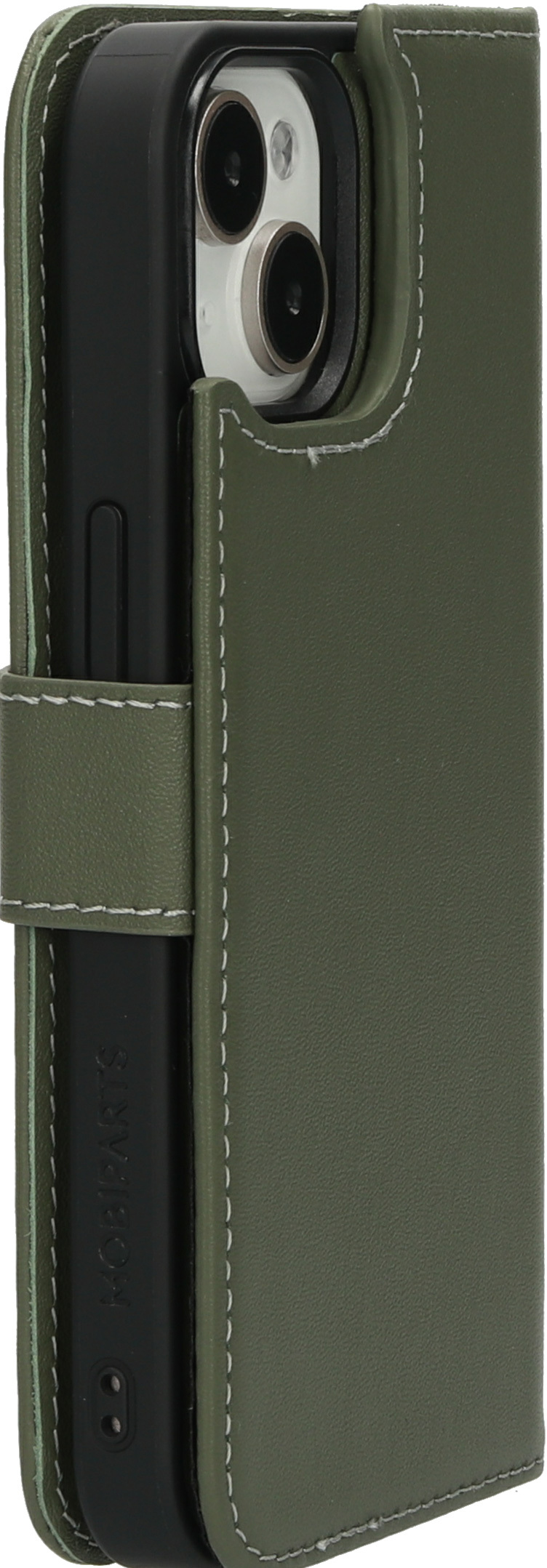 Mobiparts Leather 2 in 1 Wallet Case Apple iPhone 15 Green – image 4