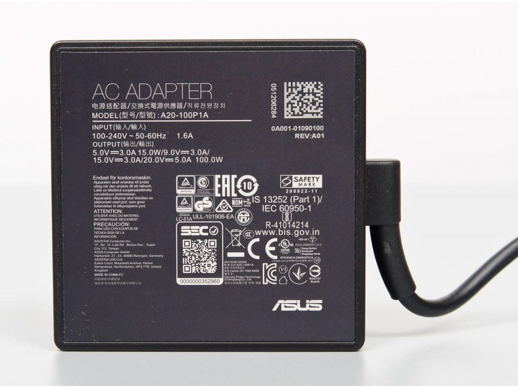 ASUS 0A001-01090100 power adapter/inverter Indoor – image 1