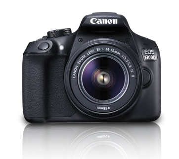 Canon 1300D + EF-S 18-55 IS II