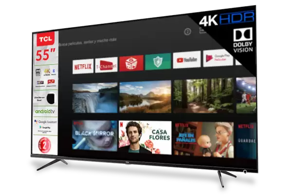 TCL 55A527 TV 139.7 cm (55") 4K Ultra HD Smart TV Wi-Fi Black – image 2