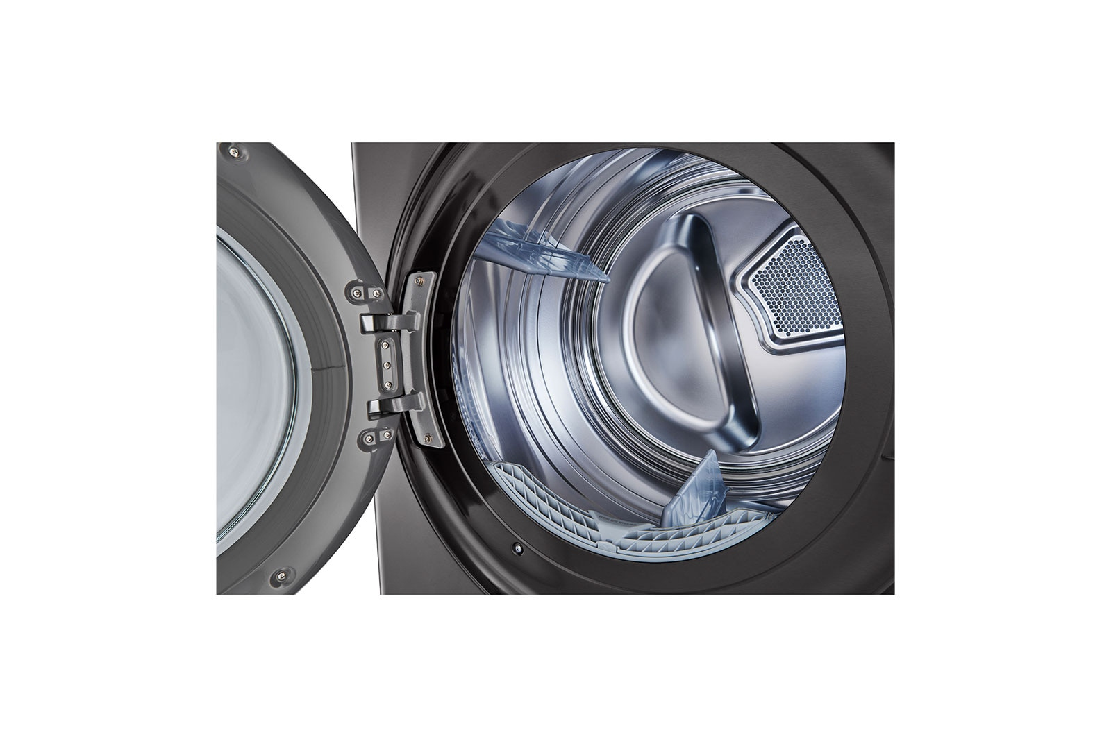 LG F761TOWERB washer dryer Freestanding Front-load Chrome – image 4