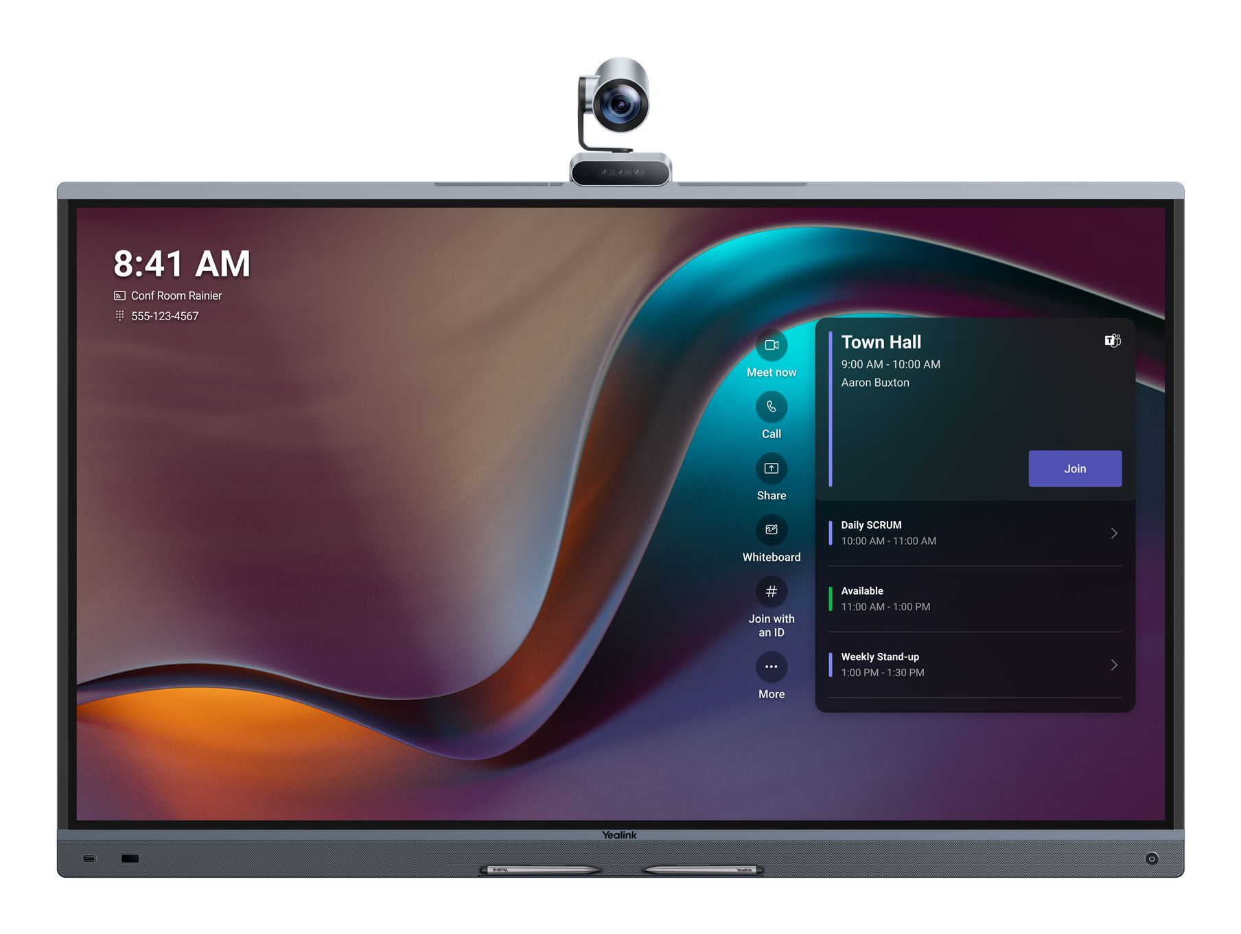 صورة Yealink MeetingBoard Pro 86 بوصة 4K 8 جيجابايت RAM 64 ميجابايت تخزين