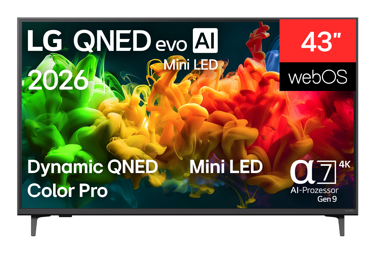 LG QNED evo AI MiniLED 43QNED81B6C – image 1