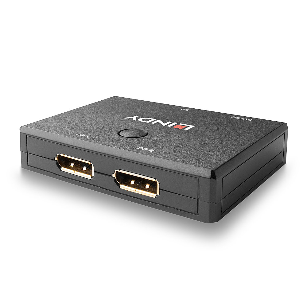 Lindy 2 Port DisplayPort 1.2 Bi-directional Switch – image 3