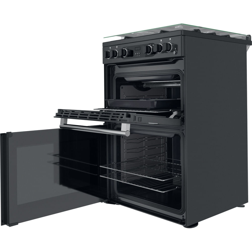 Hotpoint CD67G0C2CA/UK Freestanding cooker Gas Grey – image 4