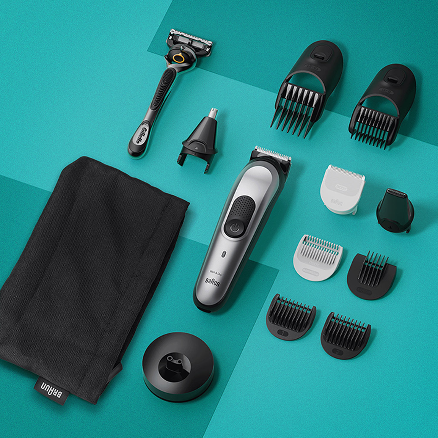 Braun All in One Trimmer 7 MGK7440 Grey – image 2