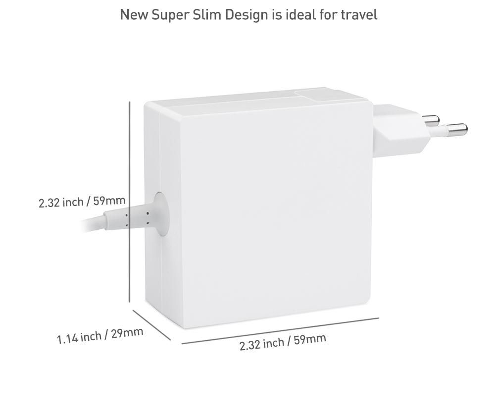 CoreParts MBXUSBC-AC0001-W power adapter/inverter Indoor – image 2