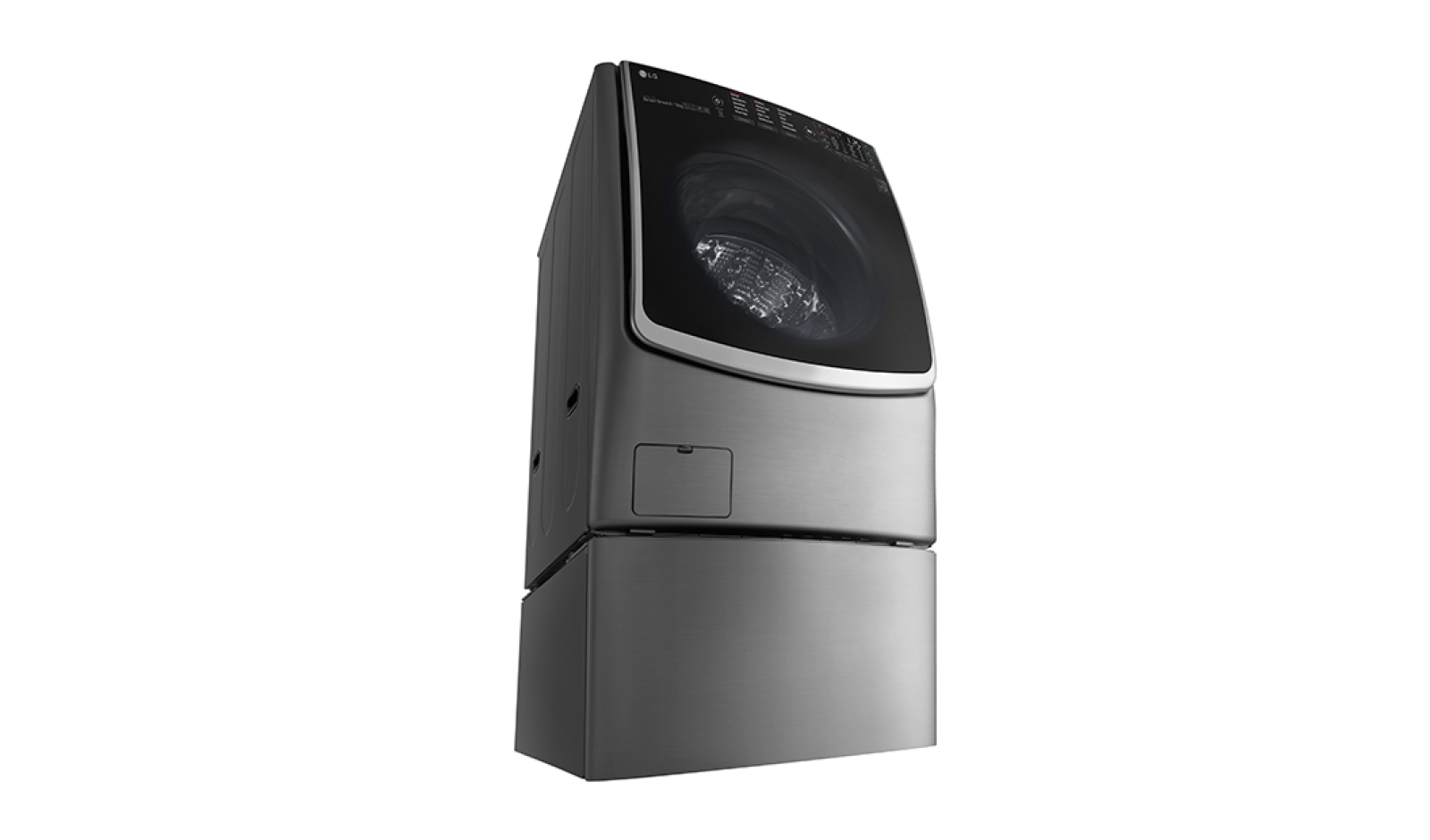 LG FH0C9CDHK7/F70E1UDNK1 washer dryer Freestanding Front-load Stainless steel – image 4