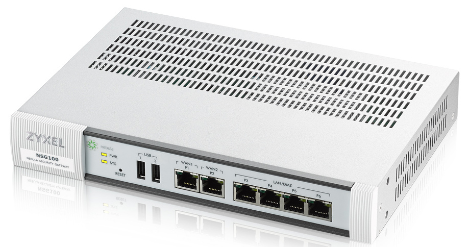 Zyxel NSG100-ZZ0102F network switch Managed Gigabit Ethernet (10/100/1000) White – image 1